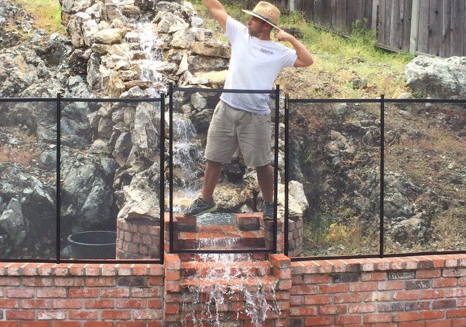 Almaden Pool Fence