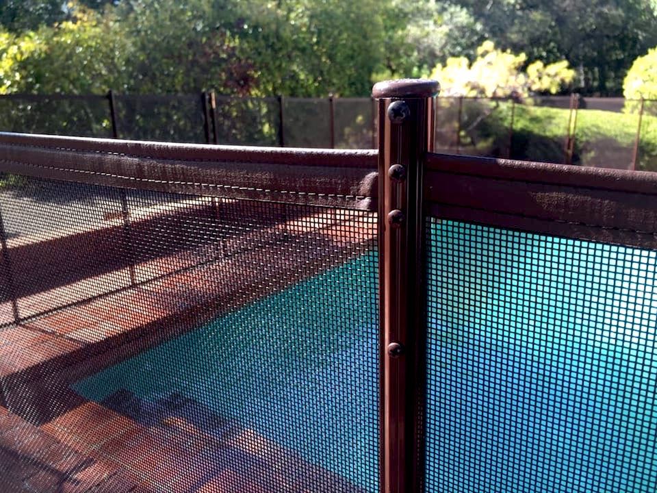 Redwood City Baby Barrier Pool Fence