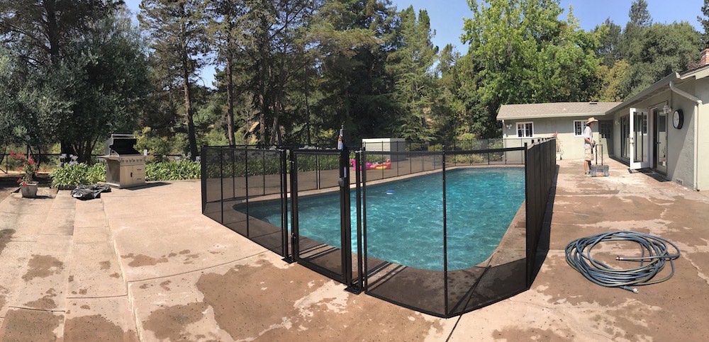 Orinda Pool Swimming Fence