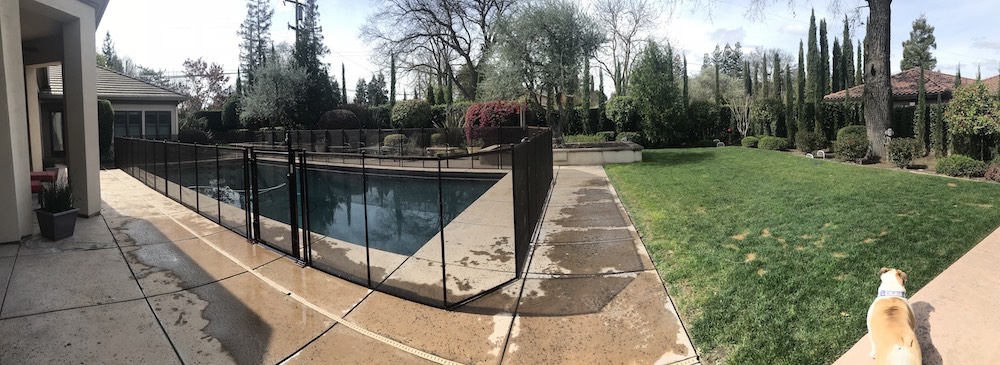 Modesto Pool Swimming Fence Baby