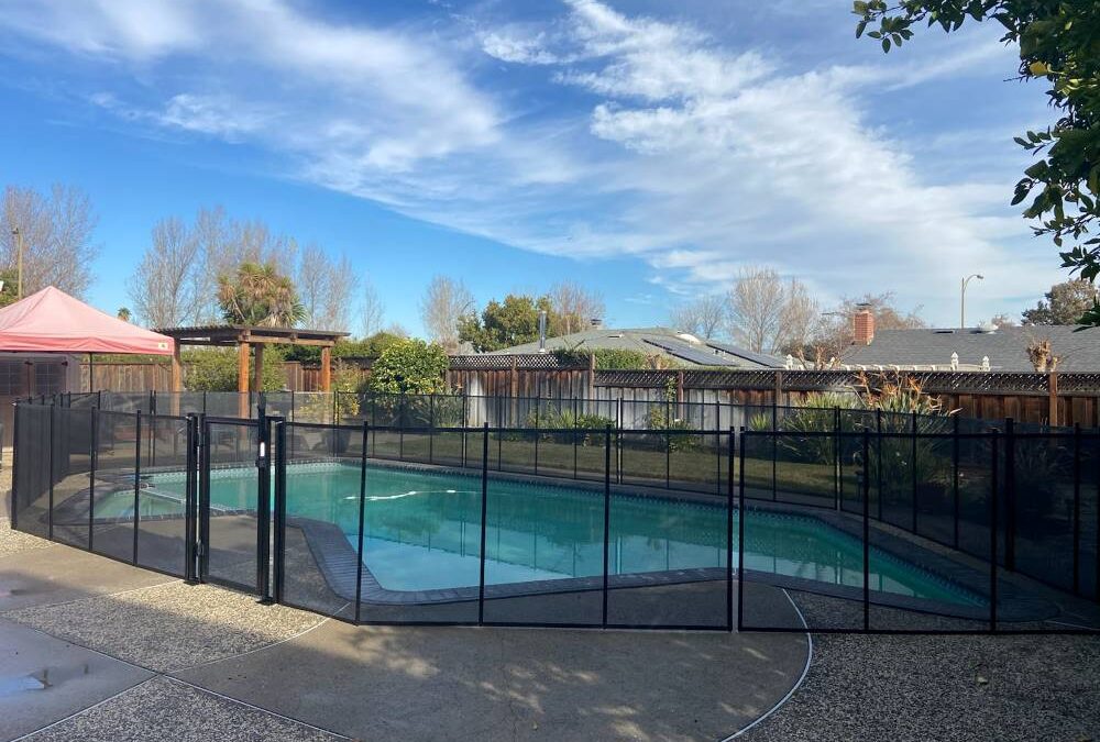 Morgan Hill Pool Fence Install
