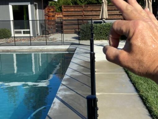 New Pool Fence