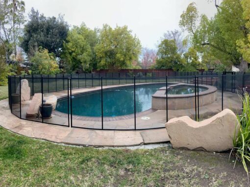 Surrounded with Pool Fence