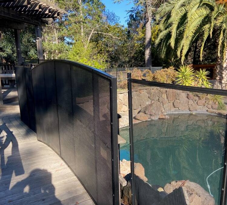 Unique Pool Barriers Installed