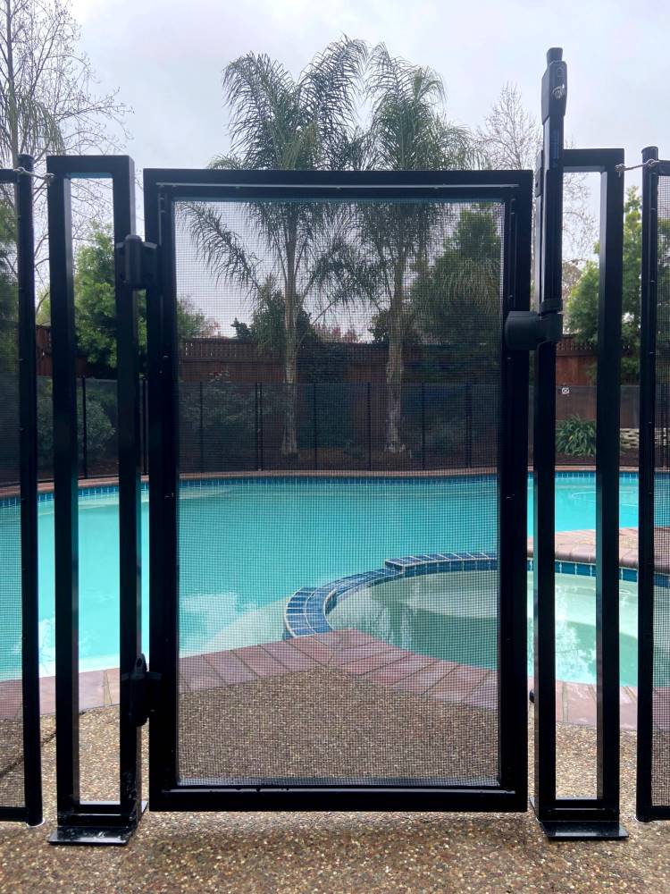 Self Closing Pool Fence Gate