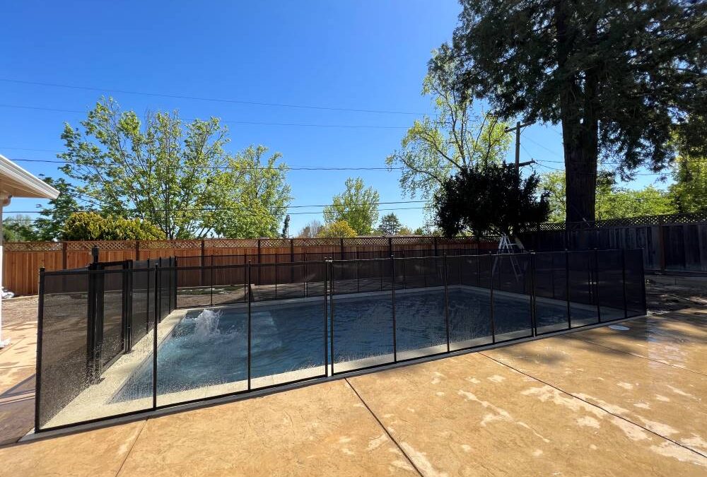 Completed Pool Fences