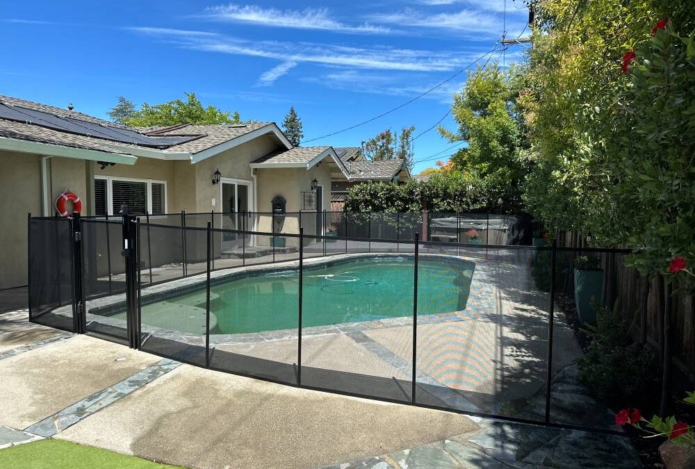 Surrounded with a Safe Pool Fence!