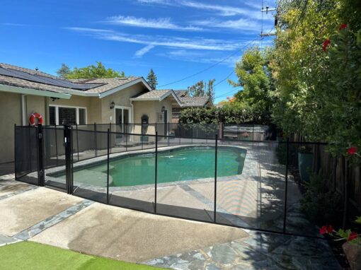 Surrounded with a Safe Pool Fence!