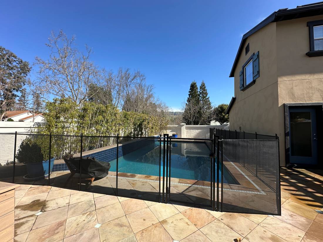 Plenty of Space for Pool Safety Fence
