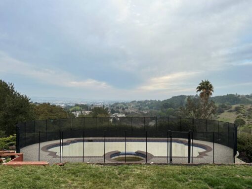 Pool Barrier During Every Season