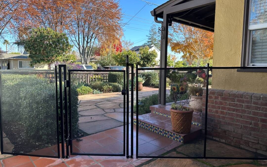 Unique Pool Fence Gate Entry