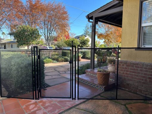Unique Pool Fence Gate Entry