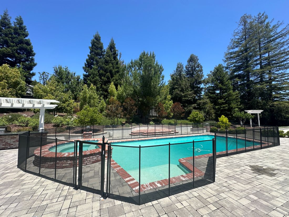 Hot Tub Safety Fence