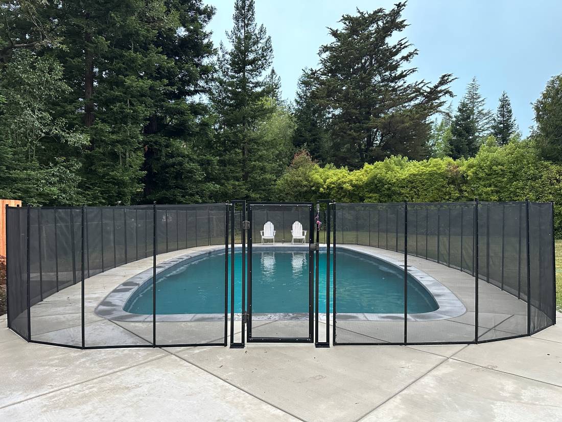 Professional Pool Safety Fence Install